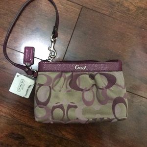 Brand NEW COACH wristlet